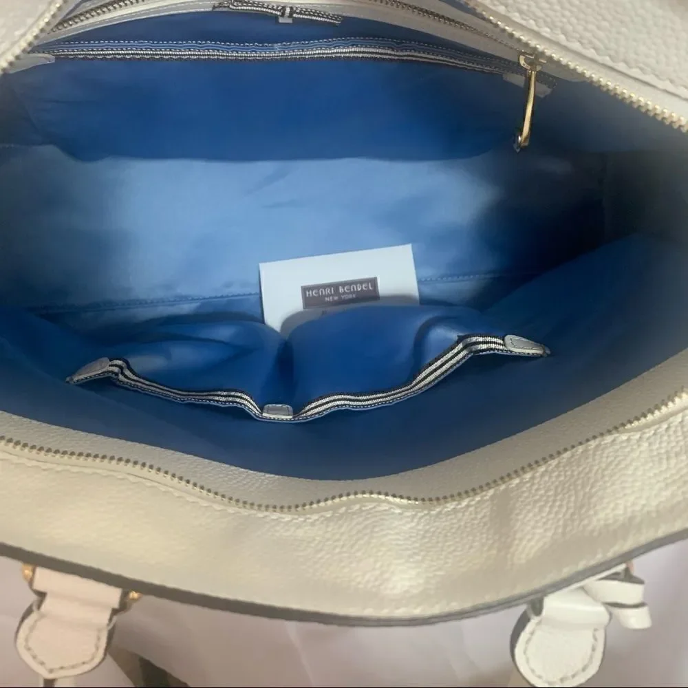 Henri Bendel Carlyle Satchel - White - Picture 15 of 15